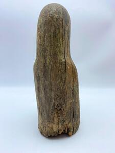 Haute Epoque Gothic wooden Folk Art statue Virgin and child 