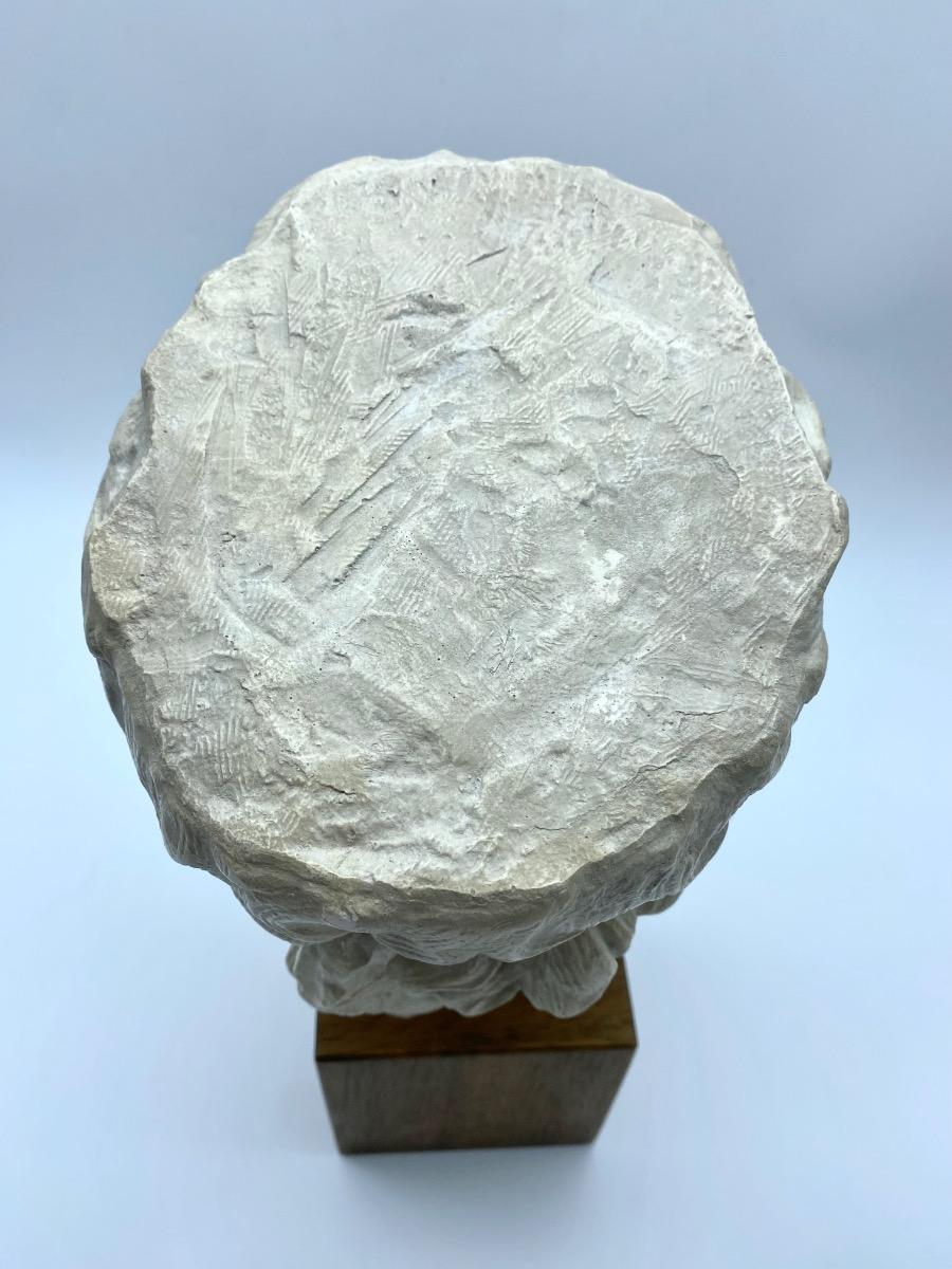 France plaster marble Roman head after Greek original Diadumenos 