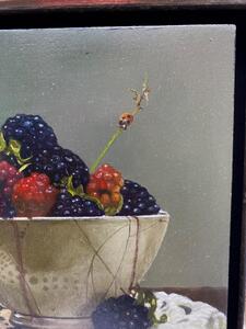 Gabriel Gressie modern art oil painting kingfisher 