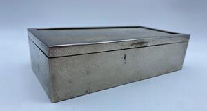 George Wright Art Deco painted polo box 