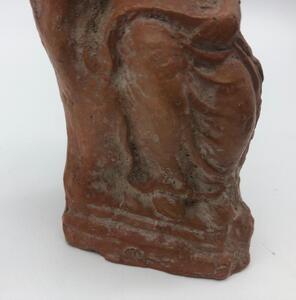 Grand Tour antique terracotta statue of Demeter 