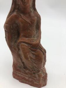 Grand Tour antique terracotta statue of Demeter 