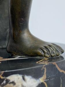 Grand Tour bronze Discobolus statue 