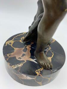 Grand Tour bronze Discobolus statue 