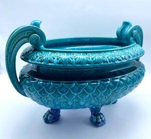 Jérôme Massier Vallauris large majolica jardinière 