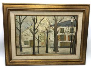 City square and street oil painting Piet Volckaert