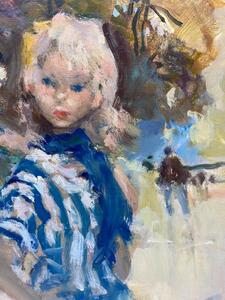 Pierre Grisot Parisienne portrait painting 