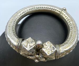 Antique silver ethnic bracket Egypt