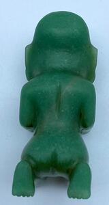 Pre-Columbian classic kneeling Tabasco Olmec jade figure 