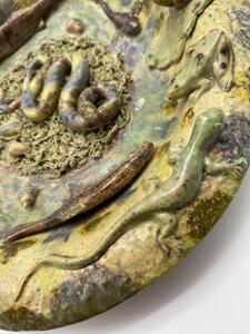 Rare antique Bernard Palissy plate 