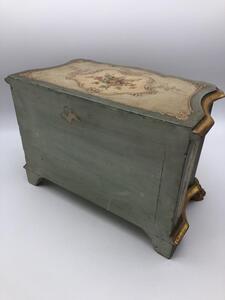 Rare antique Venetian miniature dresser on clawfeet 