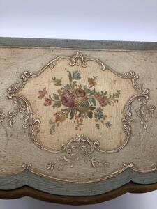 Rare antique Venetian miniature dresser on clawfeet 
