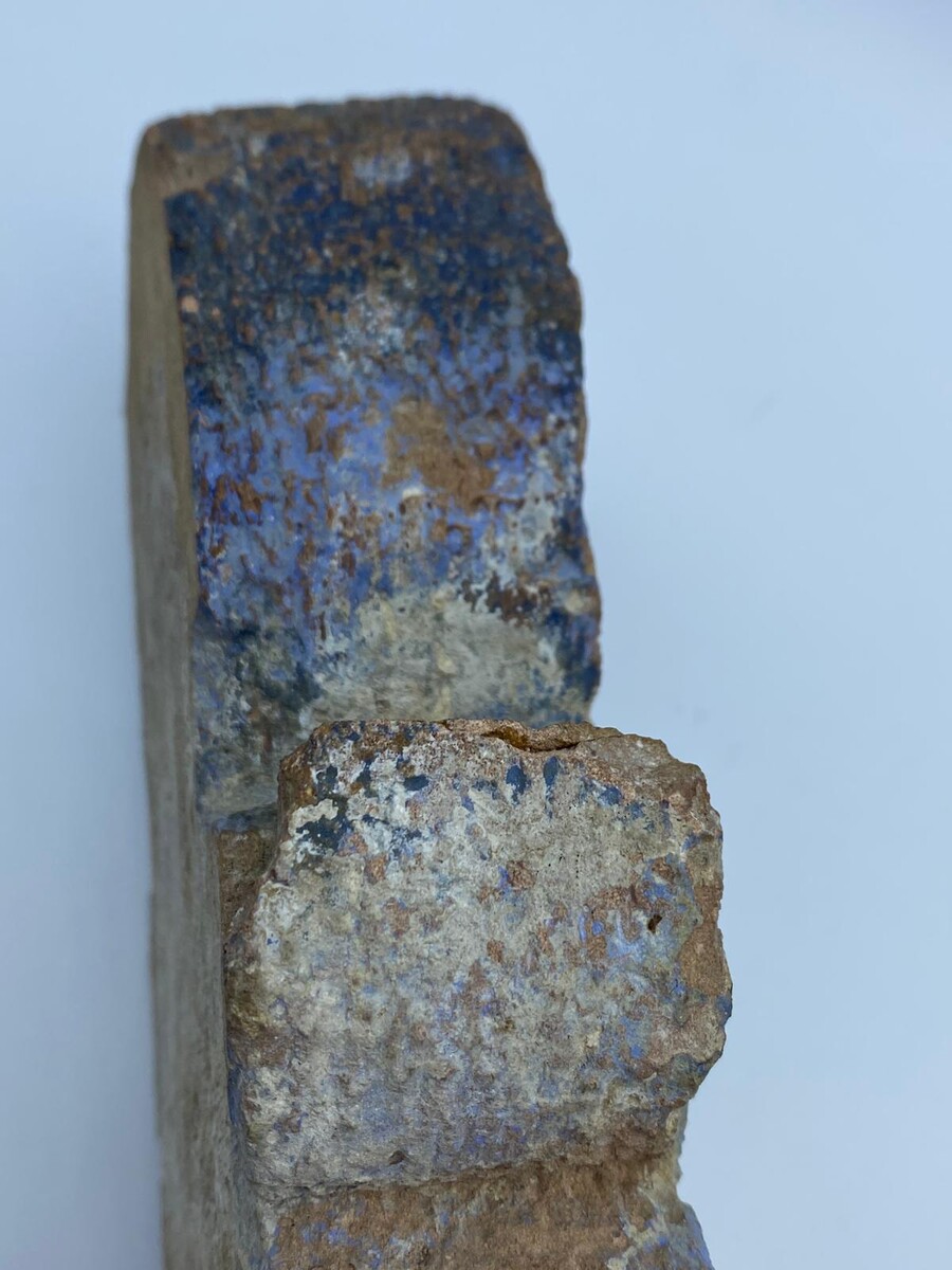 Rare VI/VII century Egyptian Byzantine Coptic stele funeral cross element 