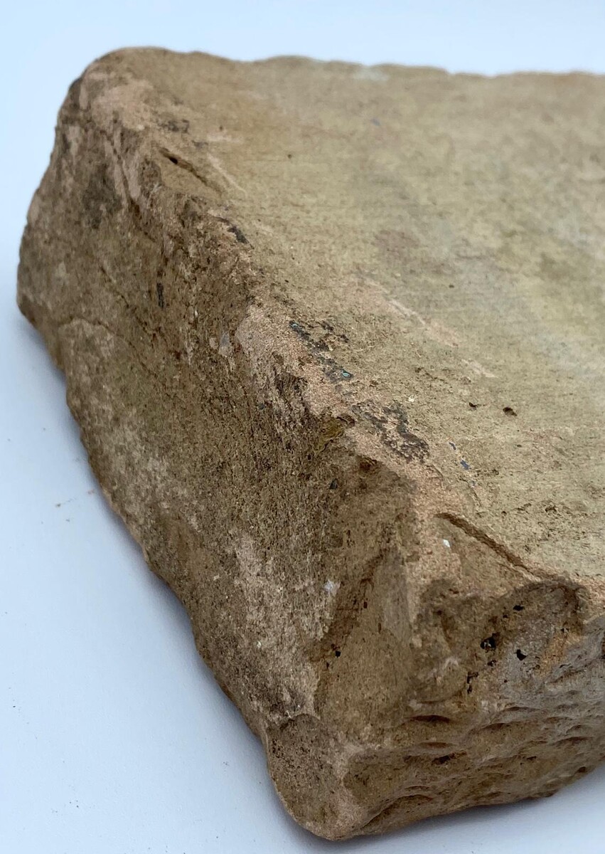 Rare VI/VII century Egyptian Byzantine Coptic stele funeral cross element 