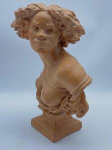 Pourquoi naître esclave 1868 sculpture bust Musée du Louvre 
