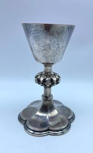 Sterling silver altar chalice by Frederick Osborne from London 1954