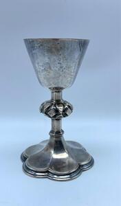 Sterling silver altar chalice by Frederick Osborne from London 1954