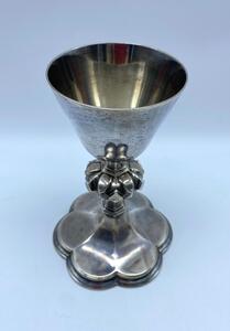 Sterling silver altar chalice by Frederick Osborne from London 1954