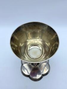 Sterling silver altar chalice by Frederick Osborne from London 1954