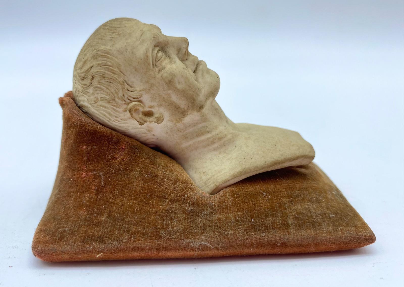 XIX Grand Tour porcelain bust of a Roman Emperor 