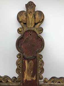 17th century French wooden procession cross
