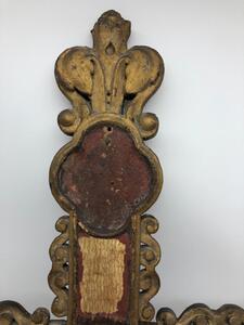 17th century French wooden procession cross